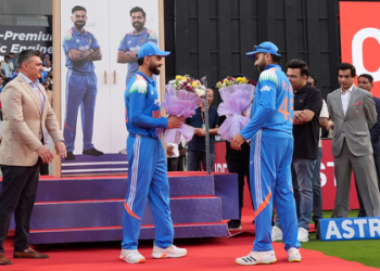 Rohit-Kohli felicitated by Baroda Cricket Association as Vadodara hosts first-ever men’s ODI