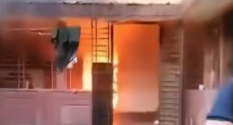 Hindu teacher’s home set ablaze in Bangladesh amid rising attacks on minorities