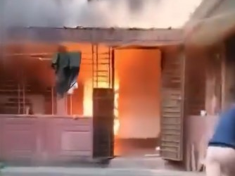 Hindu teacher’s home set ablaze in Bangladesh amid rising attacks on minorities