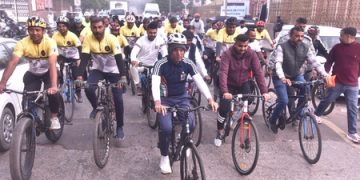 Mandaviya pedals Fit India vision from Gondal as 'Sundays on Cycle' marks 57th edition
