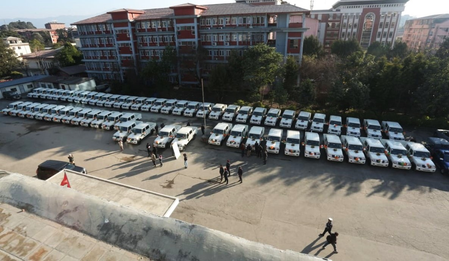 Nepal receives over 60 vehicles from India in first tranche of election support