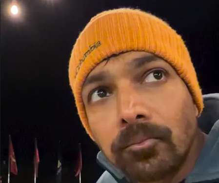 Harshvardhan Rane shares fitness mantra amid 5-degree workout