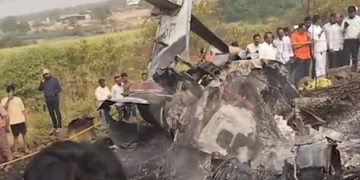 Ajit Pawar, PSO, attendant and two crew members killed in Baramati plane crash