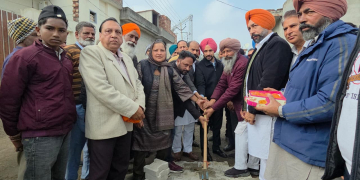 OSD Sukhvir Singh Launches ₹4.78 Crore Development Projects in Dhuri