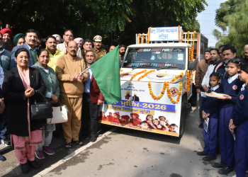 Cabinet Minister Mohinder Bhagat launches admission campaign