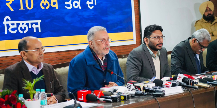 Punjab Govt all set to launch ₹10 lakh cashless health insurance scheme as agreement signed with United India Insurance Company