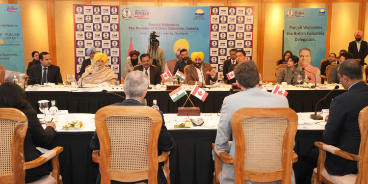 Punjab CM Bhagwant Singh Mann pitches for stronger trade ties with British Columbia
