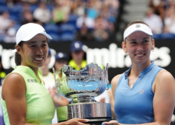 Mertens and Zhang win Australian Open women’s doubles title