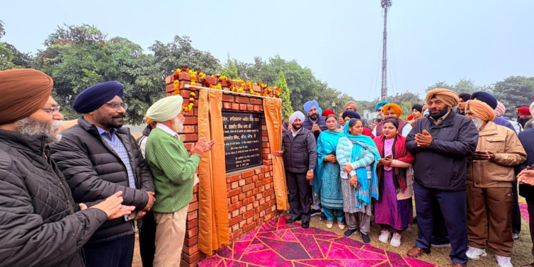 MLA Kulwant Singh Lays Foundation Stone for Construction of Four New Libraries in Mohali