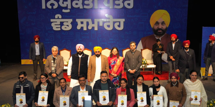 Punjab provides over 61,000 govt jobs to youth in 4 years under CM Bhagwant Singh Mann