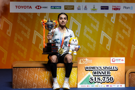 Thailand Masters: Devika Sihag wins maiden Super 300 title after Goh Jin Wei retires