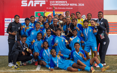 India U17 blank Bangladesh U19 to win SAFF U19 Women’s title