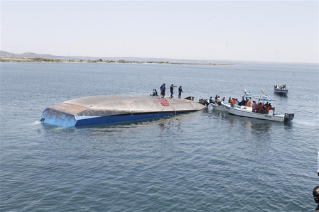 12 people missing after boat sinks in Sudan