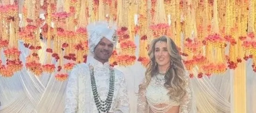 Shikhar Dhawan marries Sophie Shine, releases photos of his wedding