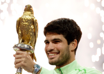 Alcaraz sinks Fils to lift Qatar Open trophy