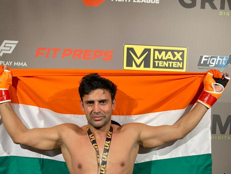 Sangram Singh gears up for his first MMA fight on Argentine soil