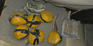 UP RESIDENT AMONG TWO LINKED TO ORGANISED NARCOTICS NETWORK HELD IN GURDASPUR; 11KG HEROIN, ₹5.7L DRUG MONEY RECOVERED