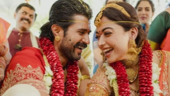 Vijay Deverakonda calls Rashmika Mandanna his ‘home and calm’ in first post after marriage