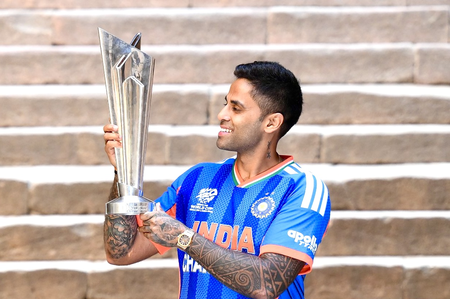 ‘This trophy belongs to every Indian, we exist because of your support & blessings: SKY