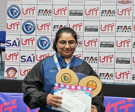 Adani Sportsline’s athlete Nurjahan Jamani crowned UTT Para National Champion