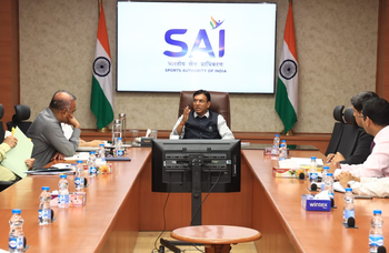 Sports Minister Dr. Mansukh Mandaviya reviews Asian Games 2026 preparations; assures full support for Indian athletes