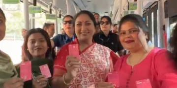 Delhi CM Rekha Gupta hails women empowerment, travels on DTC bus with Pink Card