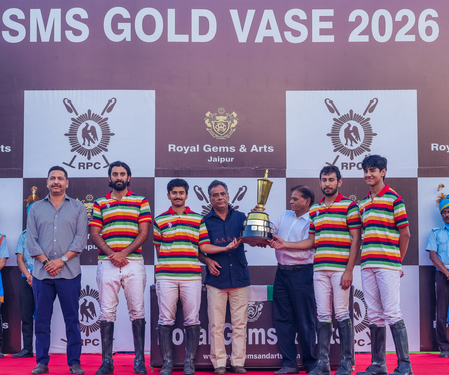 Jaipur Polo Team secures ninth title of the season with SMS Gold Vase win