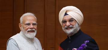 Viksit Delhi@2047: Delhi L-G TS Sandhu calls on PM Modi
