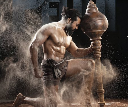Ram Charan impresses as a mace-wielding wrestler in ‘Peddi Pehelwan Glimpse’