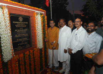 Bapu Dham gets green boost: Mayor Saurabh Joshi lays foundation for 7.5-acre green belt