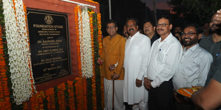 Bapu Dham gets green boost: Mayor Saurabh Joshi lays foundation for 7.5-acre green belt