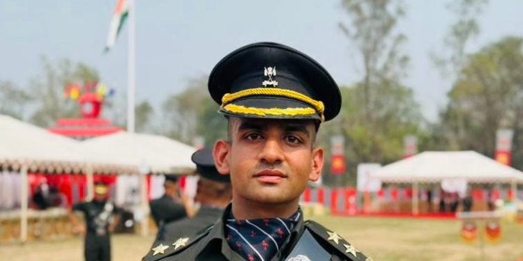 MOHALI’S ARYAN DUTT COMMISSIONED INTO ELITE 4 HORSE REGIMENT OF INDIAN ARMY