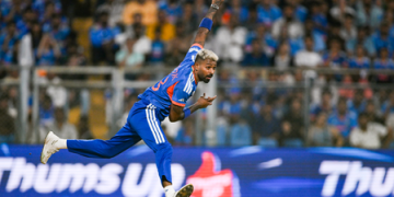 T20 WC: ‘Wanted my son to feel how emotional I was,’ says Hardik on energetic celebration after Bethell’s wicket