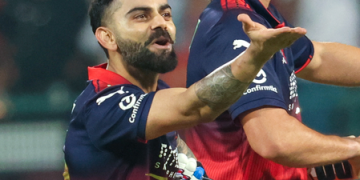IPL 2026: Kohli blows flying kiss to wife Anushka after emphatic RCB victory