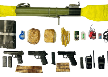 RAILWAY TRACK ATTEMPTED IED BLAST CASE: RPG, RDX, PISTOLS AMONG SUBSTANTIAL CACHE OF MILITANT HARDWARE SEIZED BASED ON DECEASED BOMBER’S BROTHER