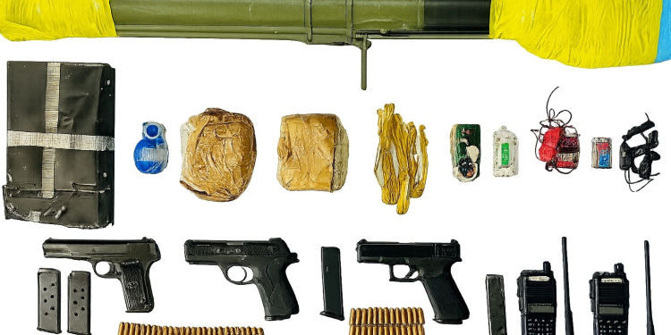 RAILWAY TRACK ATTEMPTED IED BLAST CASE: RPG, RDX, PISTOLS AMONG SUBSTANTIAL CACHE OF MILITANT HARDWARE SEIZED BASED ON DECEASED BOMBER’S BROTHER