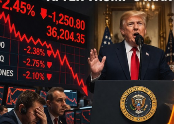 Stocks fall, oil prices jumps after Trump’s Iran speech