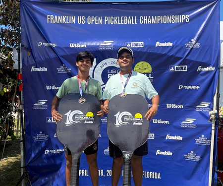 Arjun, Aditya clinch India’s first gold at US Open Pickleball Championship