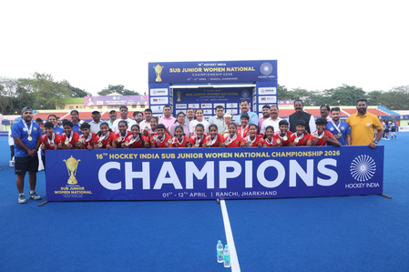 Sub Jr Men National C’ship: Hockey UP beat MP 5-2 to clinch gold, Punjab win bronze