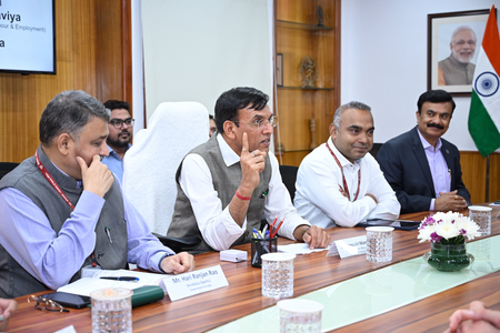 ‘India committed to clean sport’: Mandaviya after meeting WADA chief