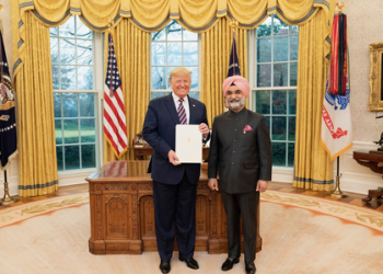 Shown deep commitment to strengthening India-US ties: Trump congratulates Delhi L-G Taranjit Sandhu