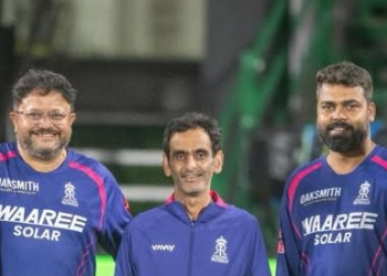 IPL 2026: RR team manager fined Rs 1 lakh, warned over mobile phone use in dugout