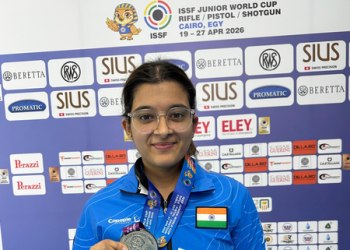 ISSF Junior World Cup: Shiva Narwal, Chirag Sharma win gold and bronze in 10m Air Pistol, Panaah wins silver in 10m Air Rifle