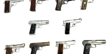 BIHAR-BASED WEAPON SUPPLIER AMONG FOUR LINKED TO ARMS SMUGGLING MODULE HELD WITH 10 SELF-LOADING FIREARMS