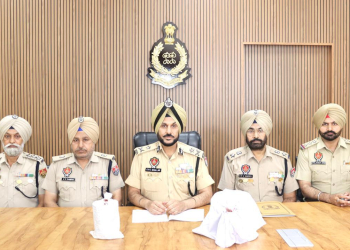 TWO LINKED TO CROSS-BORDER DRUG SMUGGLING MODULE HELD WITH 4.13KG HEROIN IN AMRITSAR