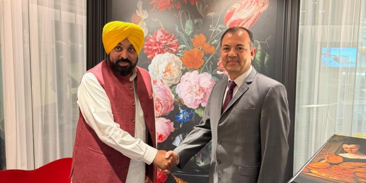 CM Bhagwant Singh Mann embarks on Netherlands visit to attract global investments, boost Punjab’s industrial growth