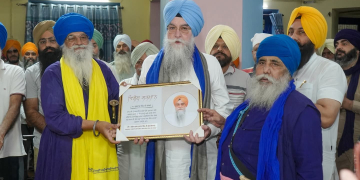 Special honor to Speaker Sandhwan for implementing Anti- Sacrilege law to prevent religious desecration in Punjab