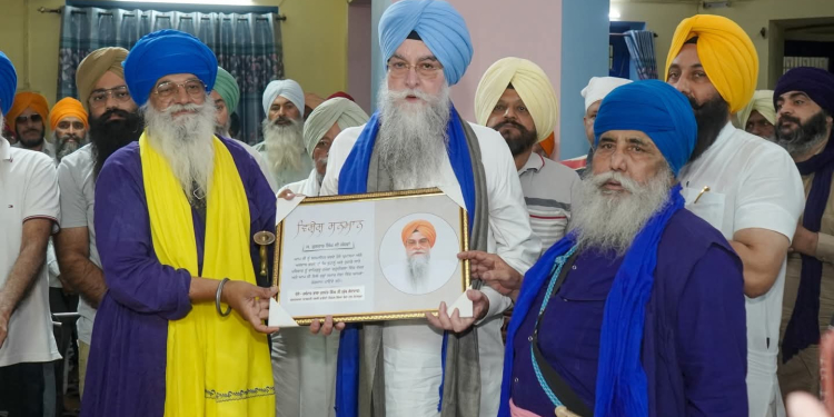 Special honor to Speaker Sandhwan for implementing Anti- Sacrilege law to prevent religious desecration in Punjab