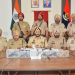 CROSS-BORDER SMUGGLING MODULE BUSTED IN AMRITSAR; THREE HELD WITH 900GMs ICE, 5 PISTOLS