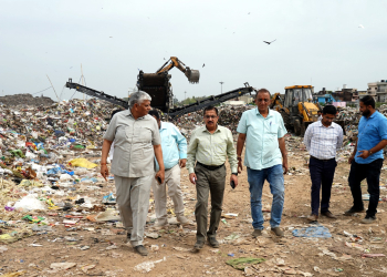 New Chief Engineer takes swift action: Fast-track waste clearance ordered at Daddumajra on 1st day of joining